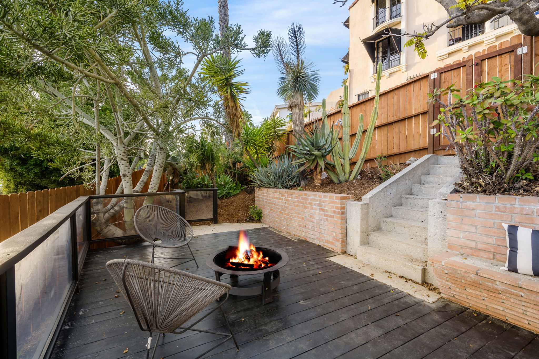 backyard renovation