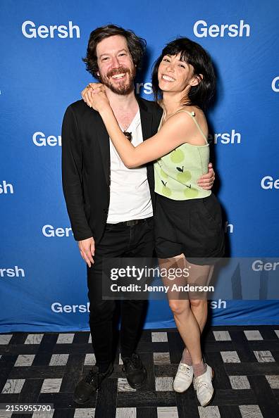 Akaha John Gallagher, Jr. and Mitzi Akaha attend as Gersh Celebrates The ...