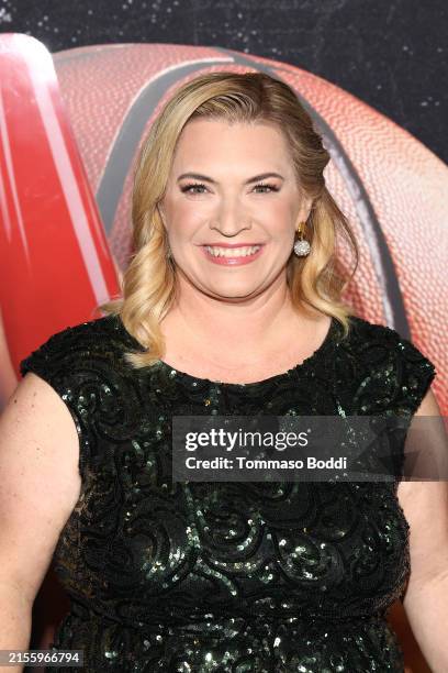 Ramona Shelburne attends the Los Angeles red carpet premiere for FX's "Clipped" at Regal LA Live on June 03, 2024 in Los Angeles, California.