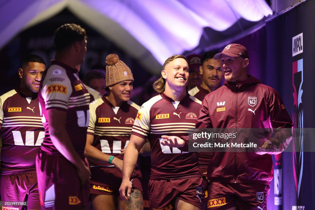 Queensland Maroons State of Origin Captain's Run