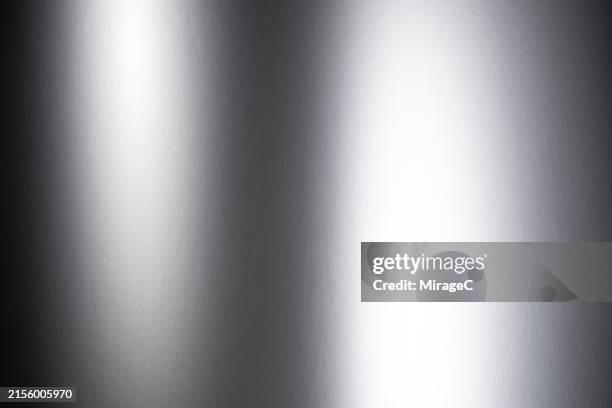 matte silver paper texture background - ferro metal imagens e fotografias de stock