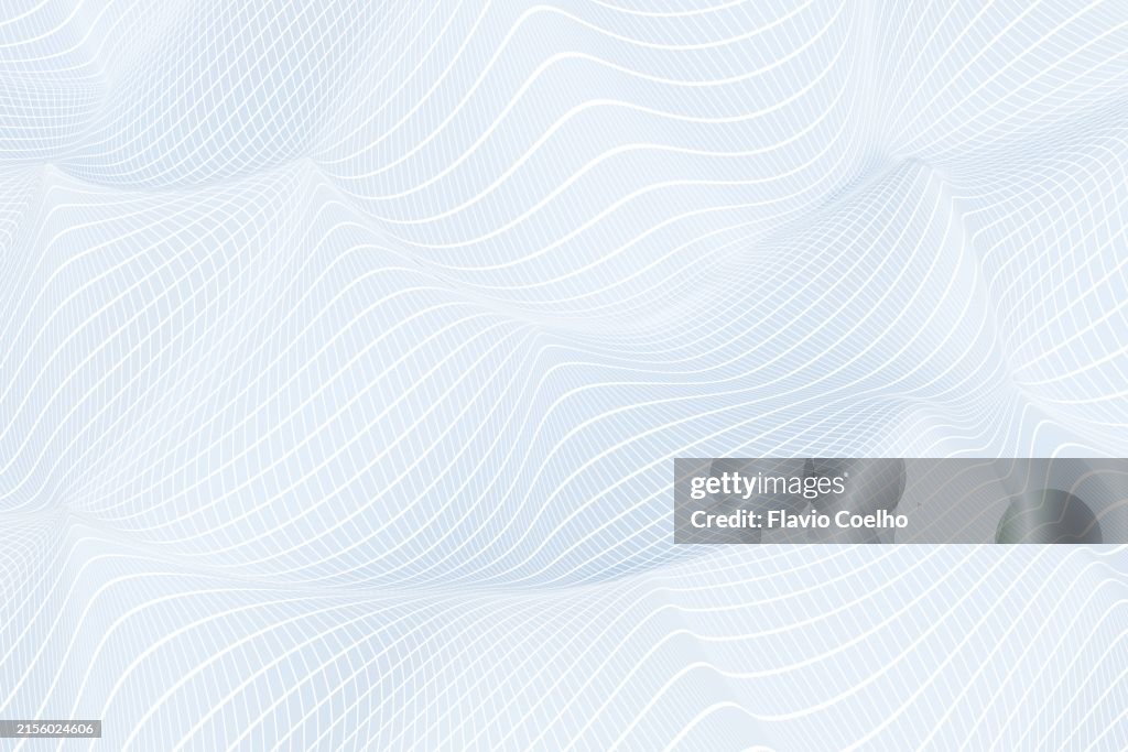 Low contrast wavy grid background