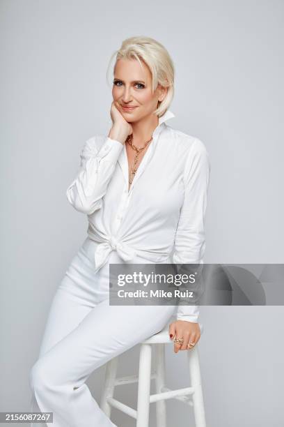 Personality Dorinda Medley is photographed for The Mountains Magazine on March 27, 2024 in New York City. COVER IMAGE.