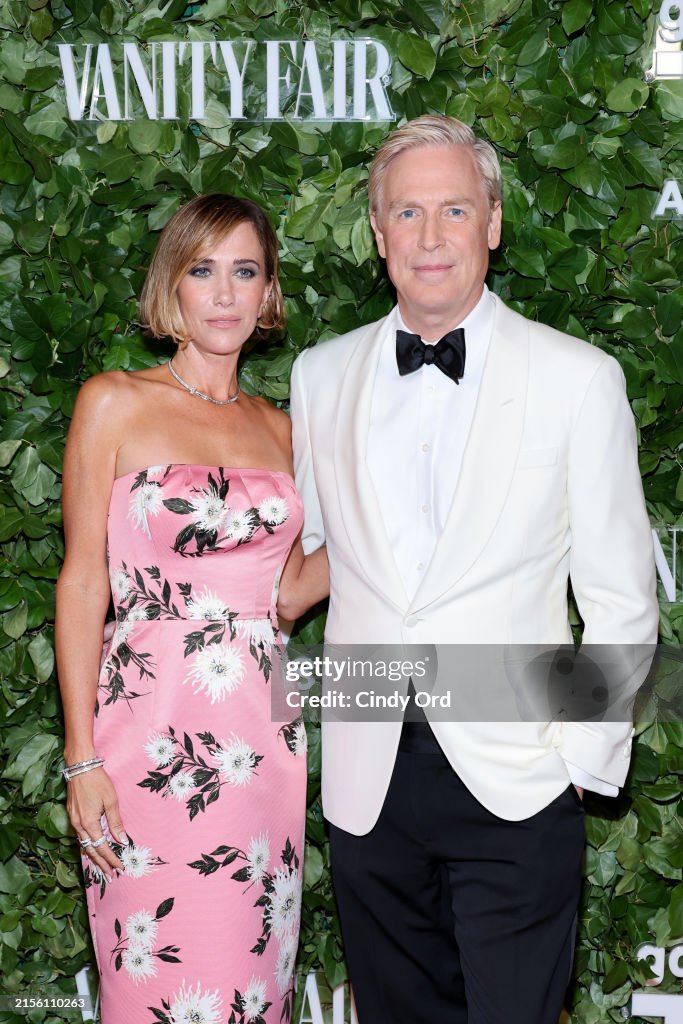 Jeffrey Sharp Kristen Wiig and Jeffrey Sharp attend the 2024 Gotham TV Awards at ...