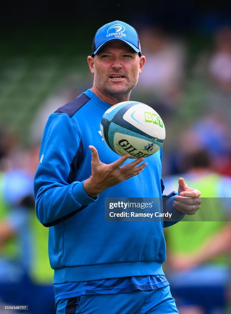 Dublin Rugby Caps Dublin , Ireland - 8 June 2024; Leinster senior coach Jacques... News ...