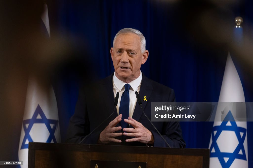 Benny Gantz Resigns During Press Conference As War Cabinet Alliance Frays