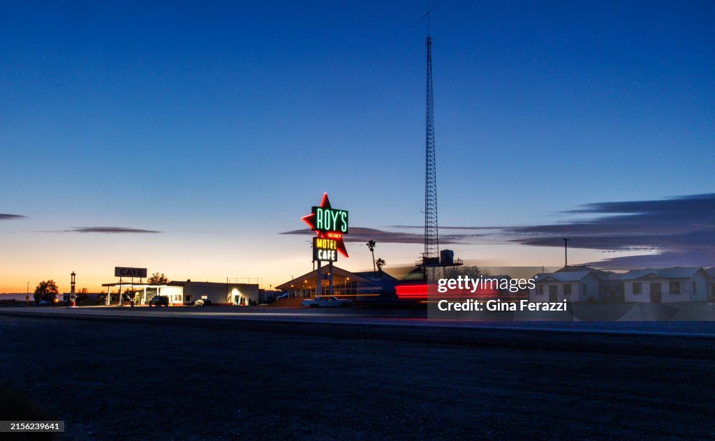 Town of Amboy, CA.