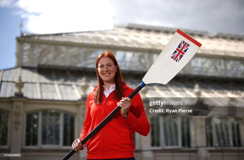 Team Gb Rowers Georgie Brayshaw of Team GB poses during the Team GB Paris 2024... News ...