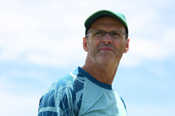 Head coach Gary Kirsten of Pakistan looks on during a net session as part of the ICC Men's T20 Cricket World Cup West Indies & USA 2024 at Grand...