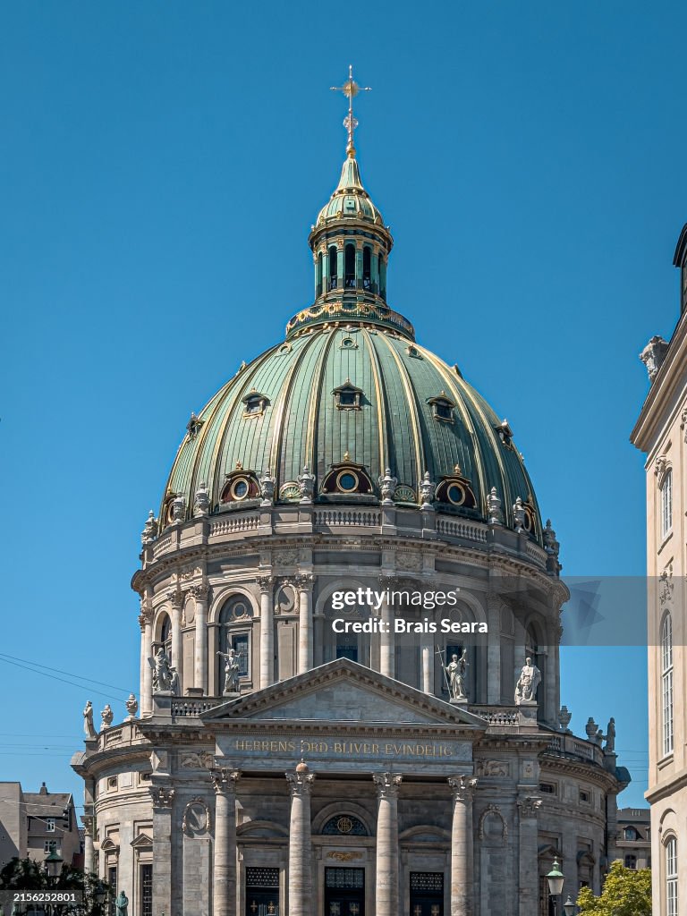 Frederik's Church dome, Copenhagen.