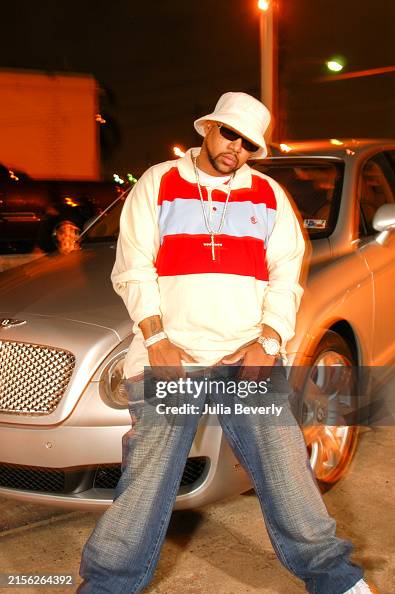Pimp Rapper Rapper Pimp C of UGK at Studio 7303 in Houston, Texas on January 19 ...