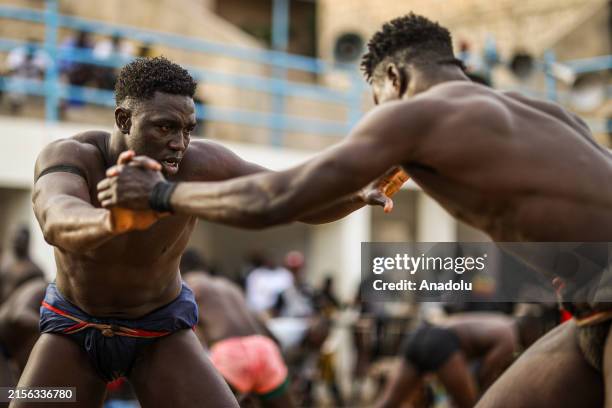 Senegalese perform the most popular and deep-rooted tradition, that is considered both a sporting event and a cultural spectacle called ''Laamb' in...