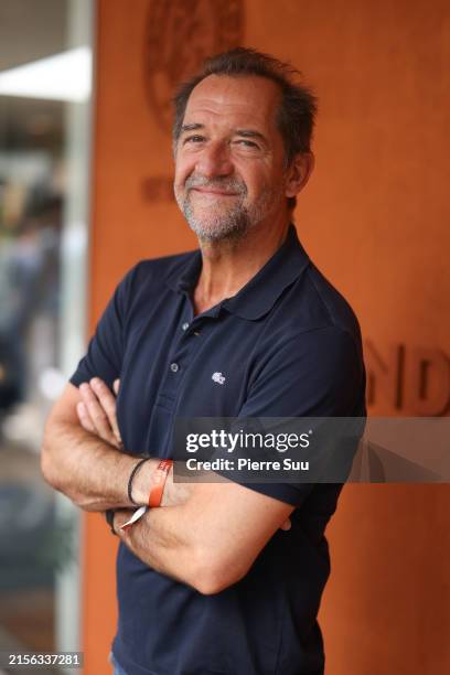 Stephane De Groodt attends the 2024 French Open at Roland Garros on June 06, 2024 in Paris, France.