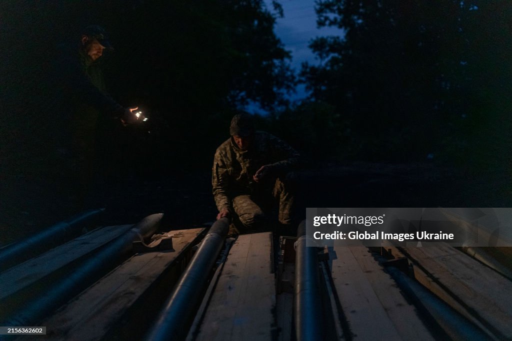 Czewch Vampire Rockets Ukrainian military of the 110th Mechanized Brigade unloads the... News ...