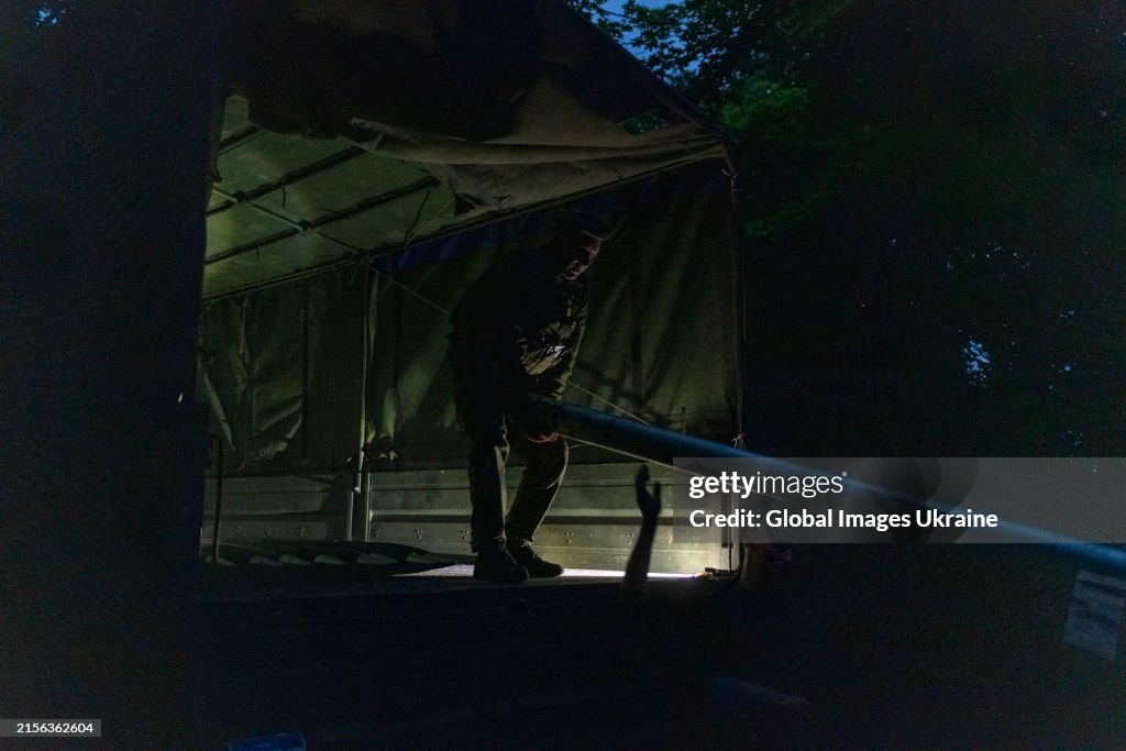 Czewch Vampire Rockets Ukrainian military of the 110th Mechanized Brigade unloads the... News ...