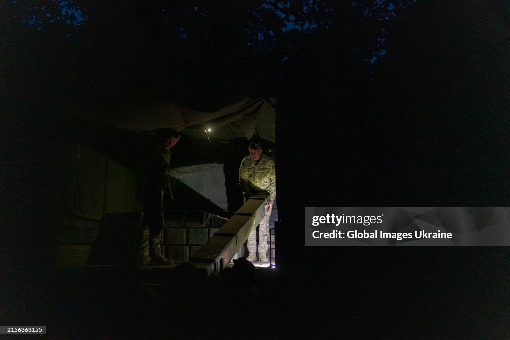 Czewch Vampire Rockets Ukrainian military of the 110th Mechanized Brigade unloads the... News ...