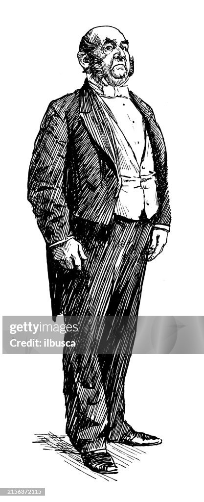 British satire caricature comic cartoon illustration