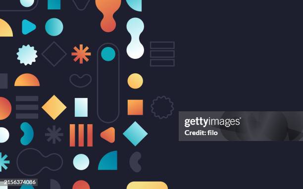 Slideshow Pattern Shapes 201 Modern Slide Background High Res Illustrations - Getty Images