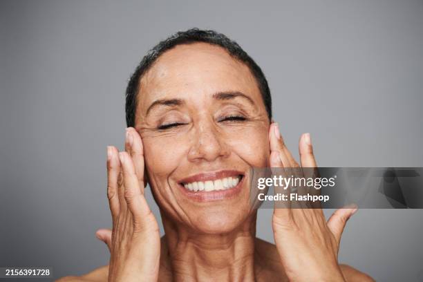 portrait of a mature woman. - human face stock pictures, royalty-free photos & images