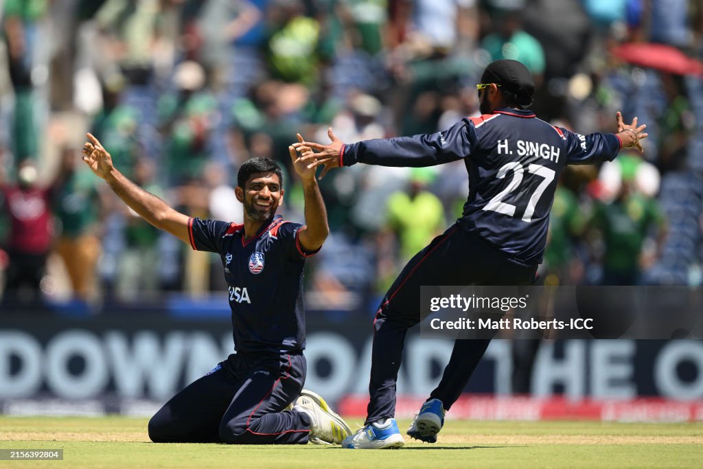 USA v Pakistan - ICC Men's T20 Cricket World Cup West Indies & USA 2024