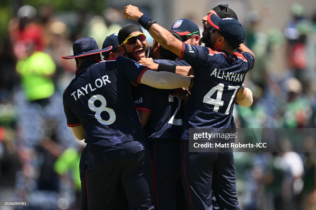 USA v Pakistan - ICC Men's T20 Cricket World Cup West Indies & USA 2024