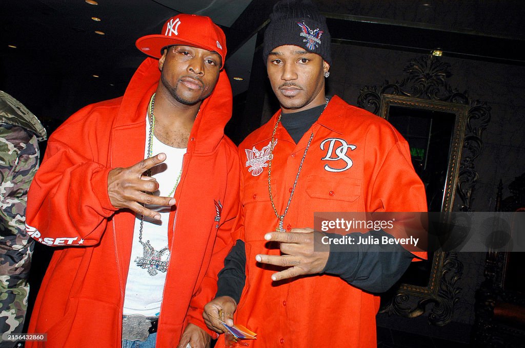 Dipset Rappers Rappers Freekey Zekey and Cam'ron of Dipset in Greensboro, North ...