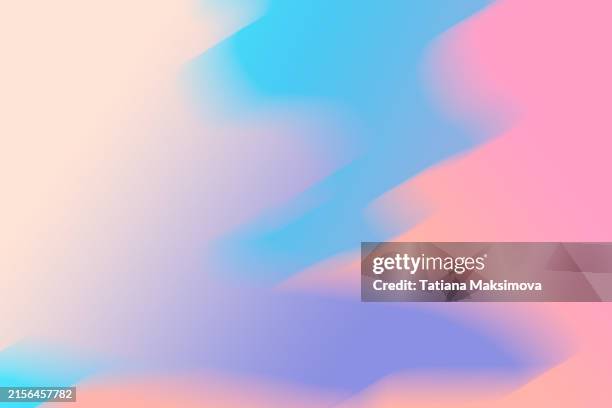 abstract uneven gradient background. copy space. - levendige kleur stockfoto's en -beelden