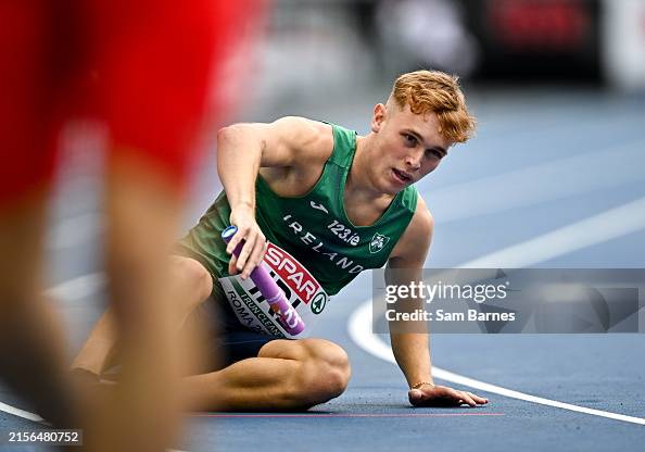 Rome Italy 11 June 2024 Callum Baird Of Ireland After Competing rome-italy-11-june-2024-callum-baird-of-ireland-after-competing