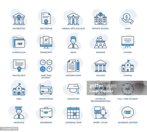 ilustraciones, imágenes clip art, dibujos animados e iconos de stock de iconos de la educación superior - pago de matrícula