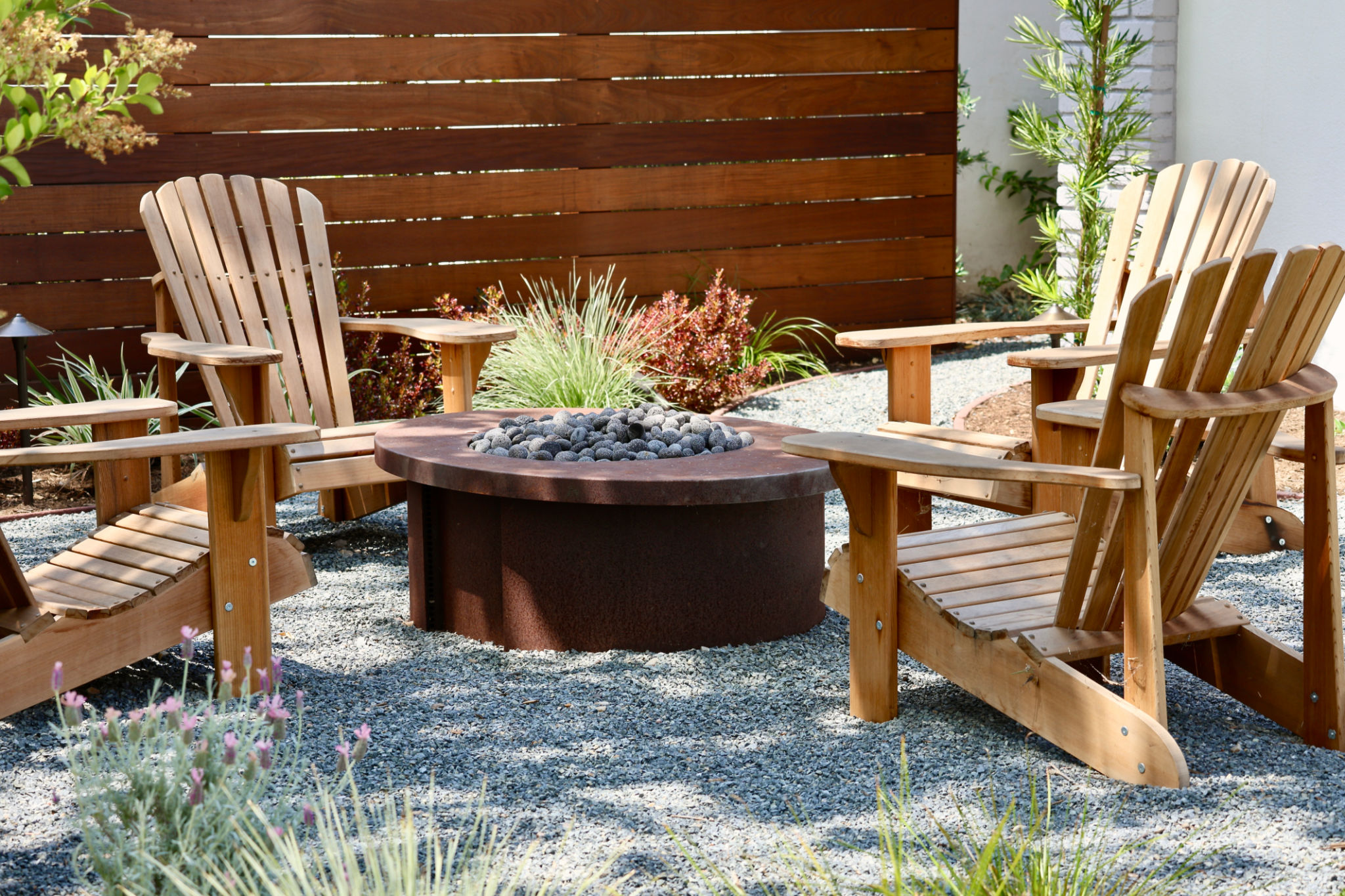 backyard fire pit