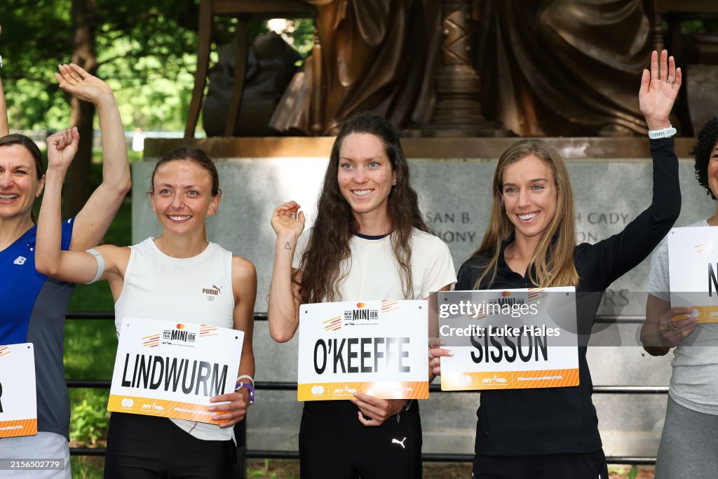 United States Olympic Women's Marathon Team & New York Road Runners Media Availability