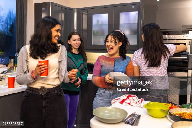 friends feasting - edward-lambton-7th-earl-of-durham stockfoto's en -beelden