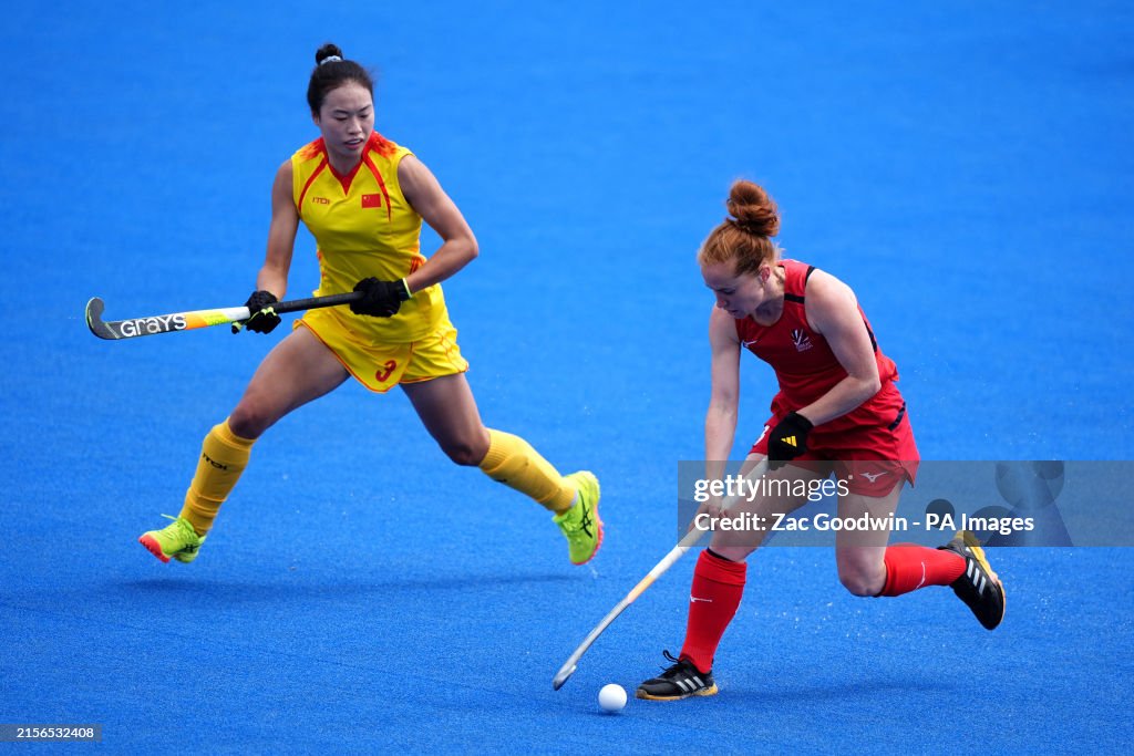 Great Britain Women v China Women - FIH Hockey Pro League - Lee Valley Hockey and Tennis Centre