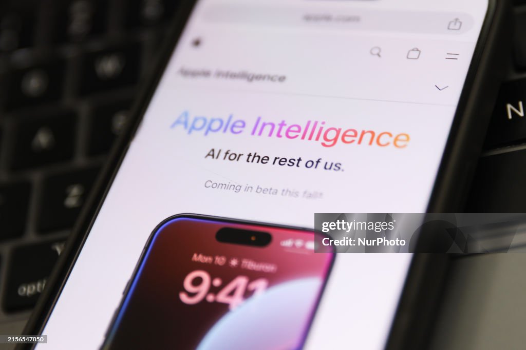 Apple And AI Photo Illustrations