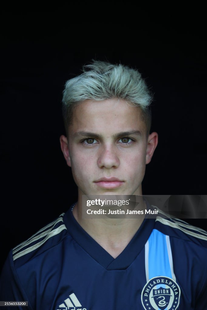 Cavan Riley Portrait of Philadelphia Union Academy player Cavan Sullivan posing ...