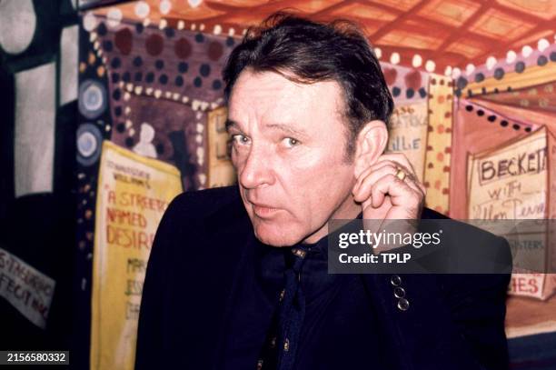 Welsh actor Richard Burton poses for a portrait in New York, New York, circa 1970.