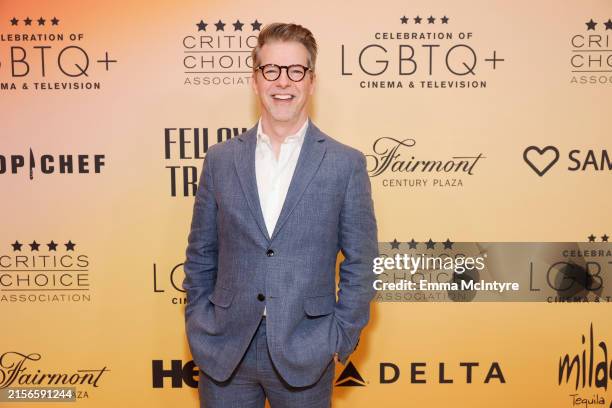 Sean Hayes attends the Critics Choice Association's Inaugural Celebration of LGBTQ+ Cinema & Television at Fairmont Century Plaza on June 07, 2024 in...