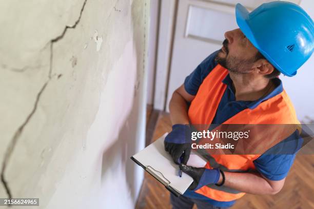 real estate property appraisal. - contractors clipboard stock pictures, royalty-free photos & images