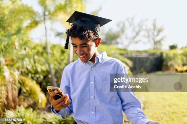Graduation Call 3,790 Young Boy Graduation Stock Photos, High-Res Pictures, and Images ...