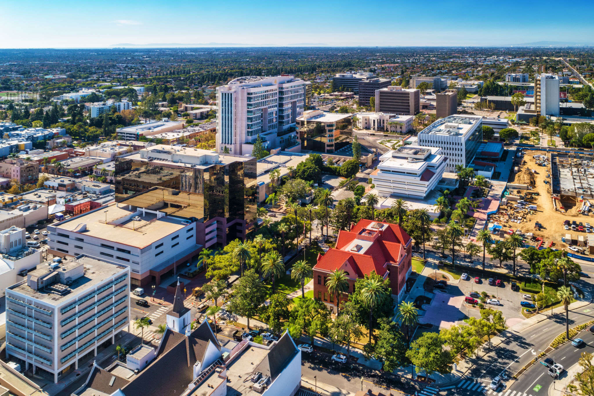 santa ana cityscape