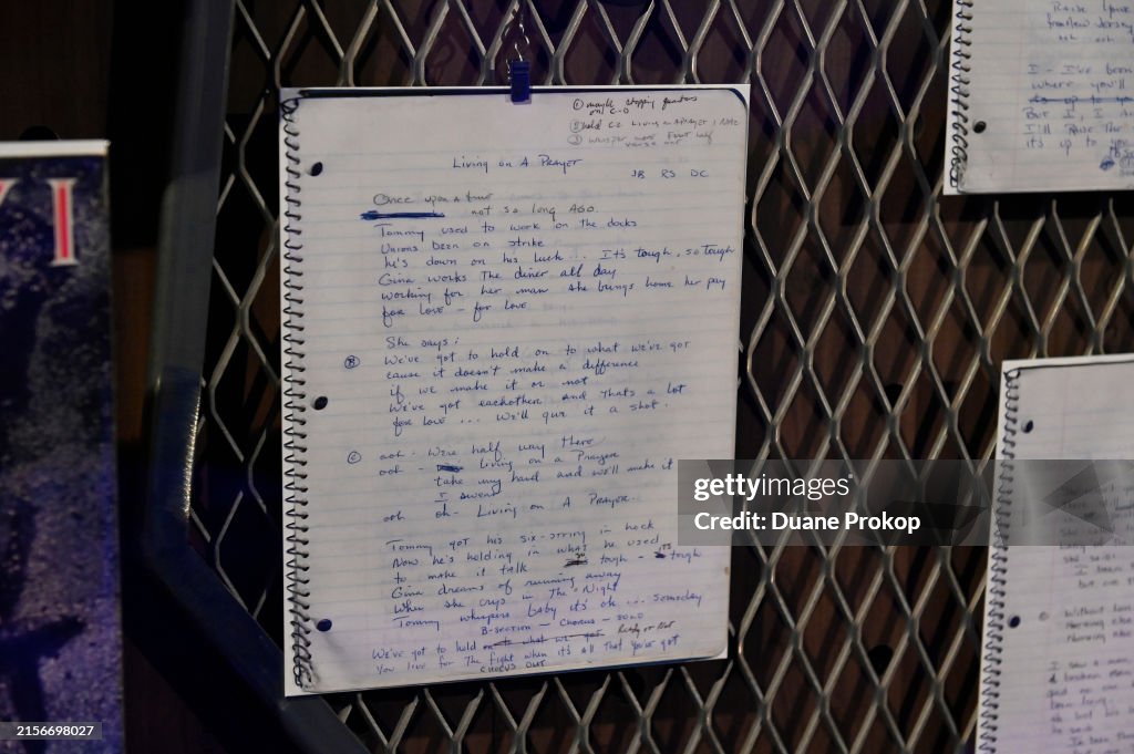 "Bon Jovi Forever" Exhibition Opening