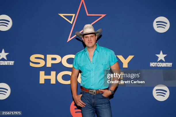Jon Pardi visits Spotify House at CMA Fest 2024 - Day 3 at Ole Red on June 08, 2024 in Nashville, Tennessee.
