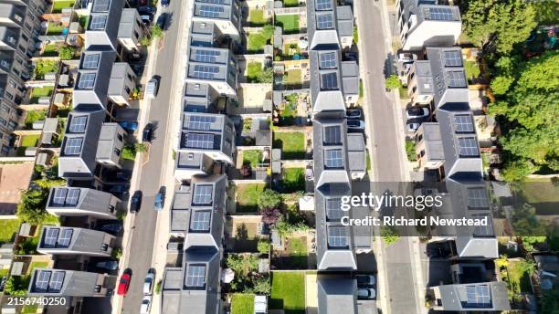 solar powered streets - development stock pictures, royalty-free photos & images
