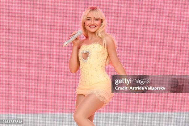 Sabrina Carpenter performs during the 2024 Governors Ball Music Festival at Flushing Meadows Corona Park on June 08, 2024 in New York City.
