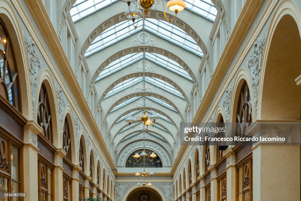 Typical Passage in Paris, interior architecture
