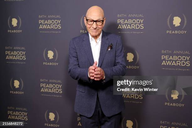 Patrick Stewart attends the 84th Annual Peabody Awards at Beverly Wilshire, A Four Seasons Hotel on June 09, 2024 in Beverly Hills, California.