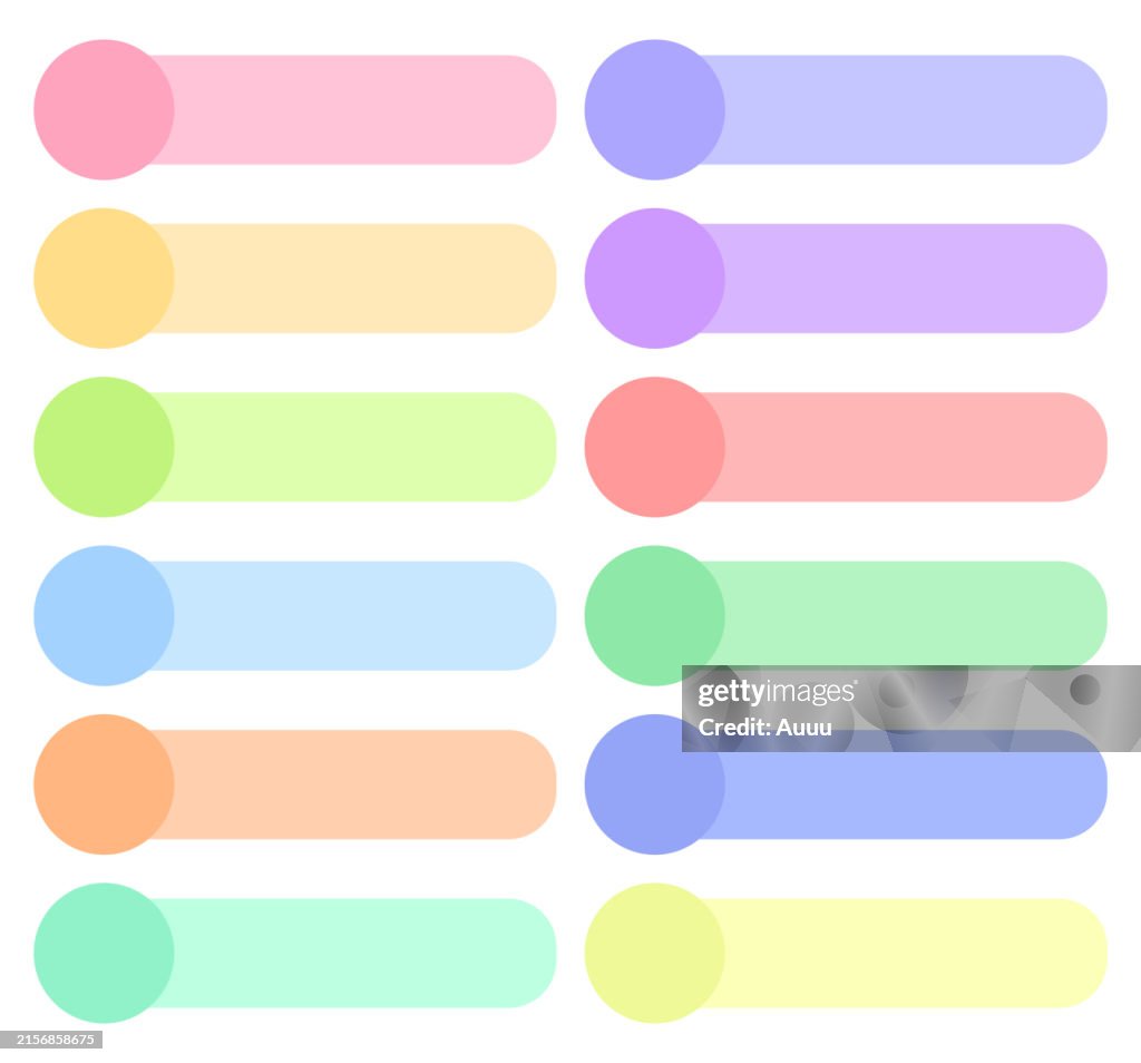 Set of icon with text box