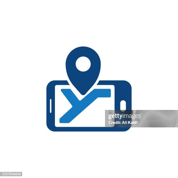 gps navigation icon. solid icon that can be applied anywhere, simple, pixel perfect and modern style - city drone stock illustrations