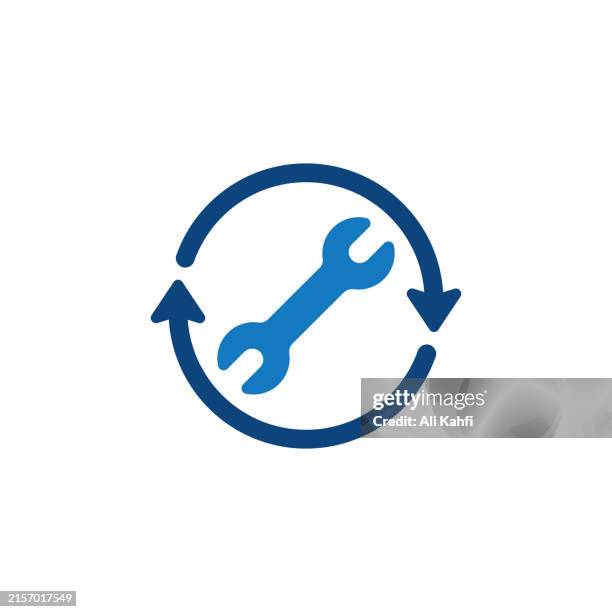 repair icon. solid icon that can be applied anywhere, simple, pixel perfect and modern style - regulatory update stock illustrations