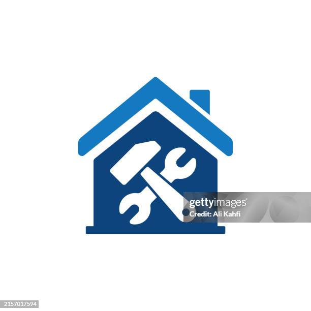 renovation icon. solid icon that can be applied anywhere, simple, pixel perfect and modern style - regulatory update stock illustrations